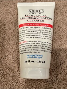 Kiehl's Ultra Facial Barrier-Enhancing Hydrating Cleanser 5.0 fl oz New Sealed